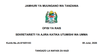 Ministry of Health Tanzania Vacancies 2026
