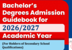 TCU Bachelor’s Degree Admission Guidebook 2026/2027